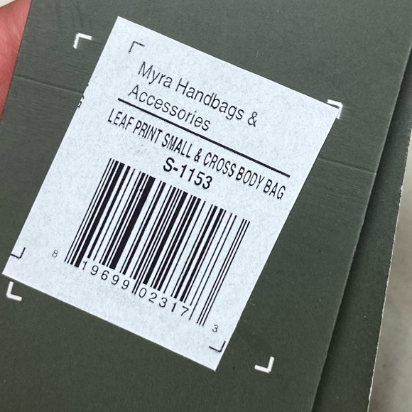 NWT Myra Bag Leaf Print Small/Crossbody Bag Boho - Picture 3 of 9